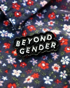 Bianca Designs Beyond Gender Pin - Black