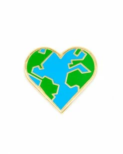 These Are Things Earth Love Heart Pin