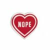 These Are Things Nope Heart Pin Pins + Patches