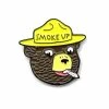 Butch & Sissy Smoke Up Smokey Bear Pin