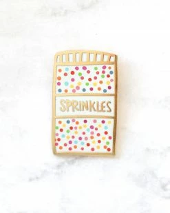 The Penny Paper Co. Sprinkles Pin Enamel Pins + Buttons