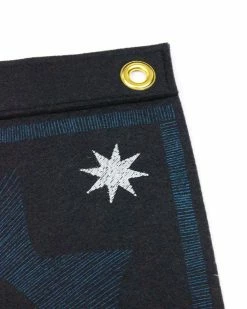 The Rise And Fall Moon Felt Banner