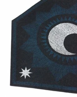 The Rise And Fall Moon Felt Banner