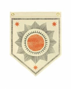 The Rise And Fall Sun Felt Banner Wall Banners + Pennants