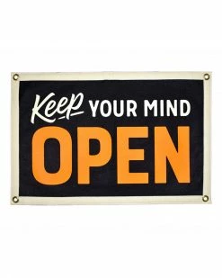 Oxford Pennant Keep Your Mind OPEN Felt Flag Banner