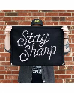 Oxford Pennant Stay Sharp Felt Flag Banner Wall Banners + Pennants