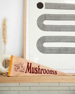 Valley Cruise Press Home Mushrooms Pennant