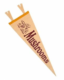 Valley Cruise Press Home Mushrooms Pennant