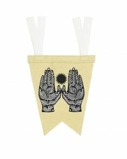 Oxford Pennant Palms Felt Fishtail Pennant Home