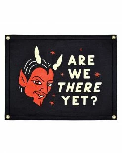 Oxford Pennant Are We There Yet? Felt Flag Banner Home