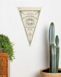 The Rise And Fall Wall Banners + Pennants Seeing Eye Felt Flag