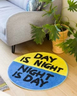 Third Drawer Down Day Is Night & Night Is Day Floor Mat Rug