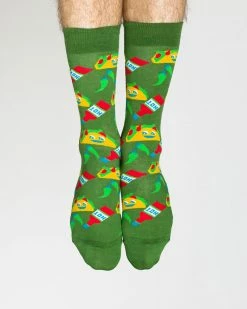 Yellow Owl Workshop Taco & Hot Sauce Socks