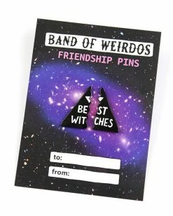 Band Of Weirdos Best Witches Friendship Pin Set Pins + Patches