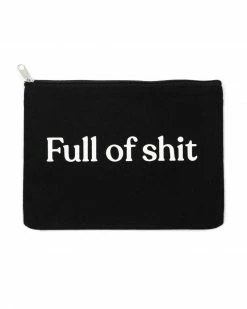 Stay Home Club Full Of Shit Zip Pouch