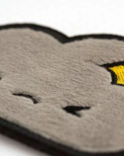 LuxCups Creative Pins + Patches Grumble Cloud Fuzzy Patch