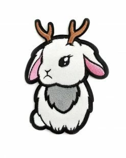 LuxCups Creative Pins + Patches Jackalope Fuzzy Patch