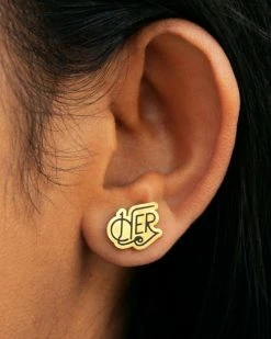 Dissent Pins Accessories She / Her Gender Pronoun Earrings (Fundraiser)