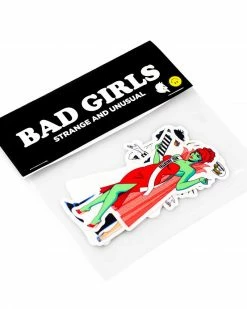 Bad Days Club Bad Girls Sticker Pack - Strange And Unusual (Set Of 5) Stickers + Decals