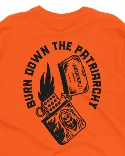 Awarewolf Apparel Burn Down The Patriarchy Unisex Tee Clothing
