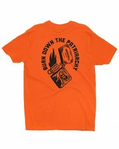 Awarewolf Apparel Burn Down The Patriarchy Unisex Tee Clothing