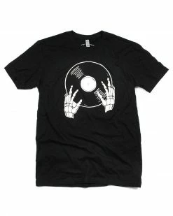 Alison Rose Clothing Vinyl Is Not Dead Unisex Tee (Glow-in-the-Dark)