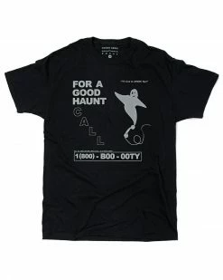 Hungry Ghost Press Booty Call Ghost (1-800 B0000TY) Unisex Tee