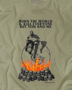 Hungry Ghost Press Clothing You And Me (Burn The World) Unisex Tee
