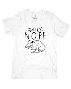 Culture Flock NOPE Possum Unisex Tee