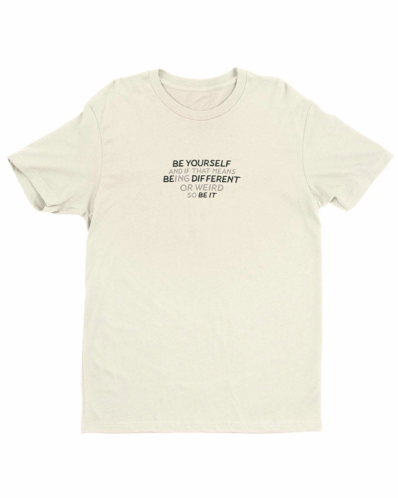 Awarewolf Apparel Be Yourself Unisex Tee Clothing 1 Awarewolf Apparel Be Yourself Unisex Tee Clothing