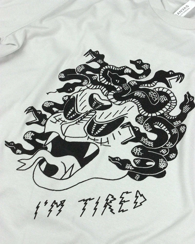 Culture Flock Clothing I'm Tired Medusa Unisex Tee 2 Culture Flock Clothing I'm Tired Medusa Unisex Tee