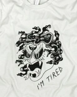 Culture Flock Clothing I'm Tired Medusa Unisex Tee 7 Culture Flock Clothing I'm Tired Medusa Unisex Tee