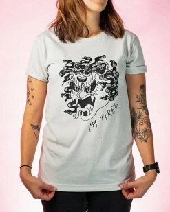 Culture Flock Clothing I'm Tired Medusa Unisex Tee 6 Culture Flock Clothing I'm Tired Medusa Unisex Tee