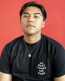 No Fun Press Graphic Tees + Long Sleeves So Many Things Are Dumb Unisex Pocket Tee