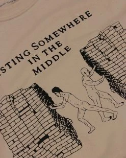 Hungry Ghost Press Clothing Somewhere In The Middle Unisex Tee