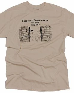 Hungry Ghost Press Clothing Somewhere In The Middle Unisex Tee