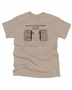 Hungry Ghost Press Clothing Somewhere In The Middle Unisex Tee
