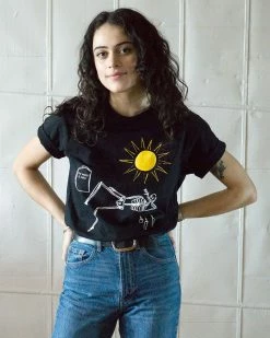 Stay Home Club The Worst Is Over Skeleton Unisex Tee