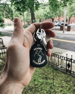 Explorer's Press Exclusive Items Headed Somewhere Keychain