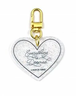 A Shop Of Things Everything Is Doomed Charm Keychain Accessories