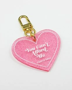 A Shop Of Things You Can't Afford Me Charm Keychain Necklaces + Earrings