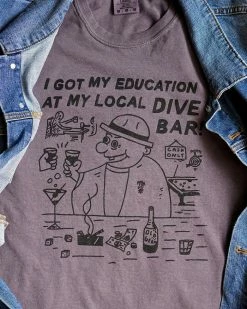 Heavy Slime Local Dive Bar Unisex Tee Clothing