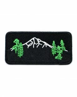Salty Raven Pins + Patches Mount Hood Patch