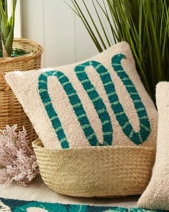 Peking Handicraft Garden Snake Hook Pillow