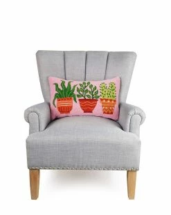 Peking Handicraft Home House Plants Hook Pillow