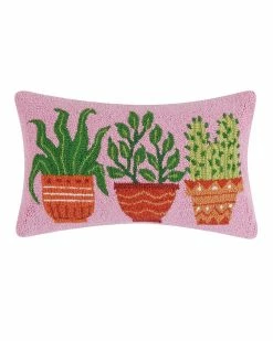Peking Handicraft Home House Plants Hook Pillow