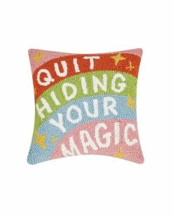 Peking Handicraft Quit Hiding Your Magic Hook Pillow