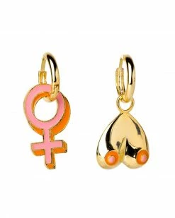 Yellow Owl Workshop Women's Lib Hoop Earrings Accessories