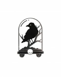 LuxCups Creative Raven Cloche Pin