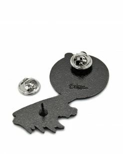 Ectogasm Surfing Skeleton Large Pin Enamel Pins + Buttons